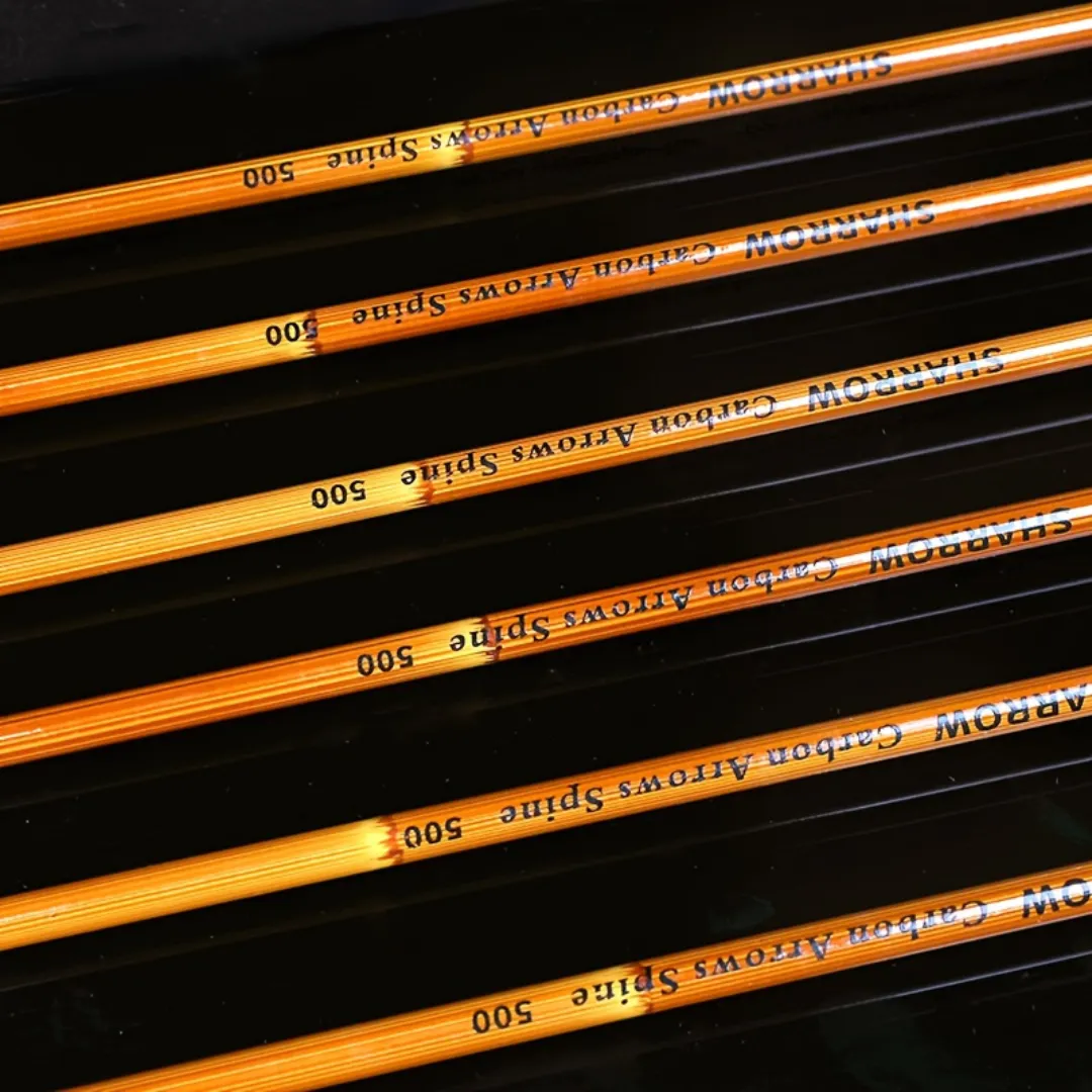 Lot de flèches bois avec plumes naturelles – Tir instinctif authentique pour archerie traditionnelle – Image 3