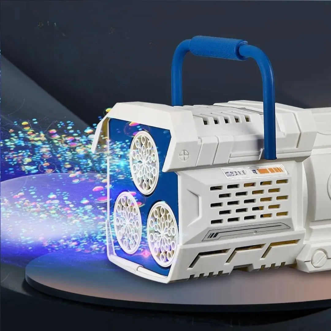 Machine à bulles automatique pour enfants – Animation magique et ludique pour fêtes, anniversaires et jeux en plein air – Image 6