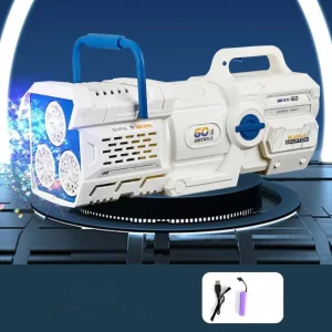 Machine à bulles automatique pour enfants – Animation magique et ludique pour fêtes, anniversaires et jeux en plein air