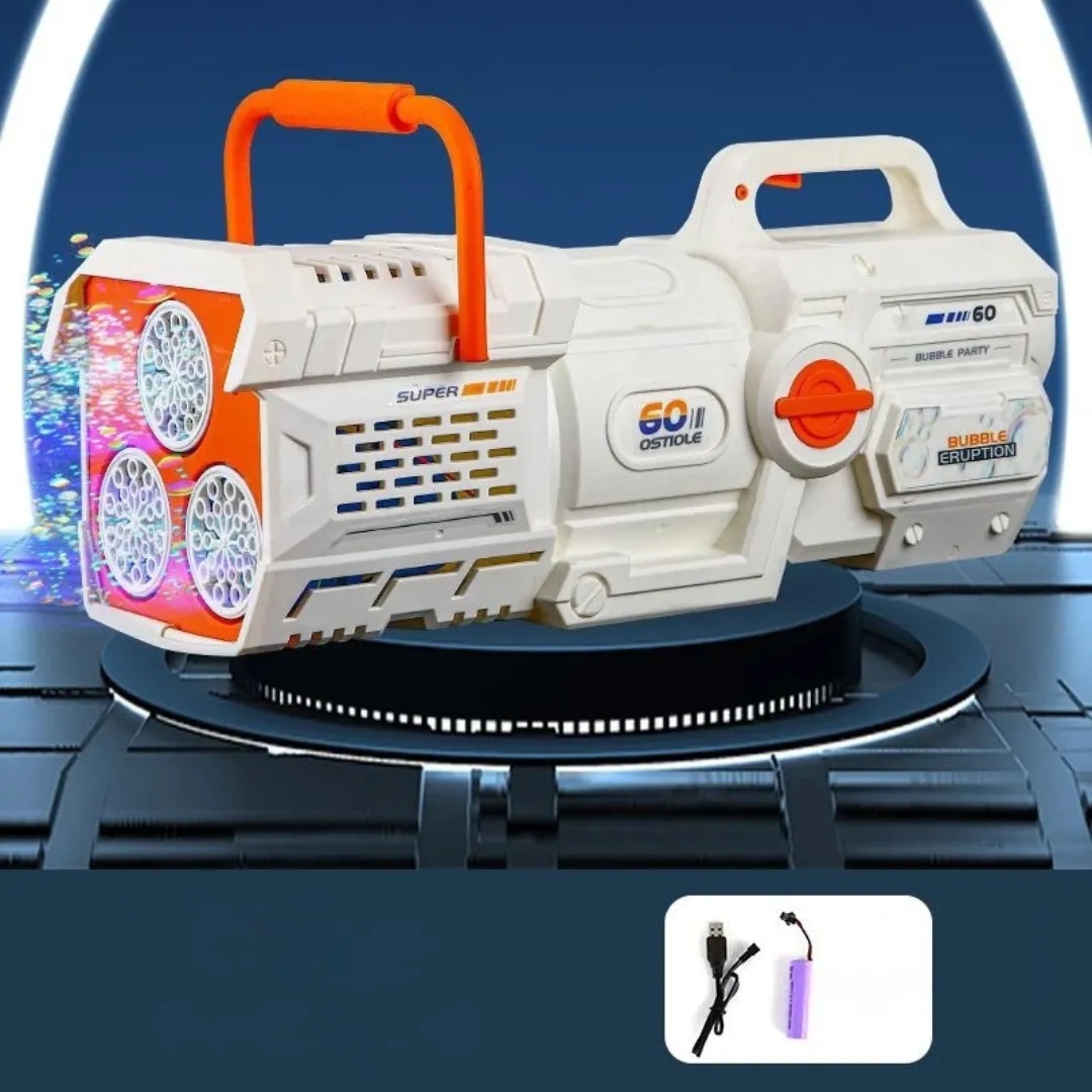 Machine à bulles automatique pour enfants – Animation magique et ludique pour fêtes, anniversaires et jeux en plein air – Image 8