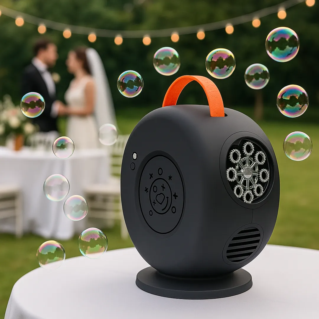 Machine à bulles rechargeable pour jardin – Animation magique enfants – Idéal fêtes & anniversaires – Image 5