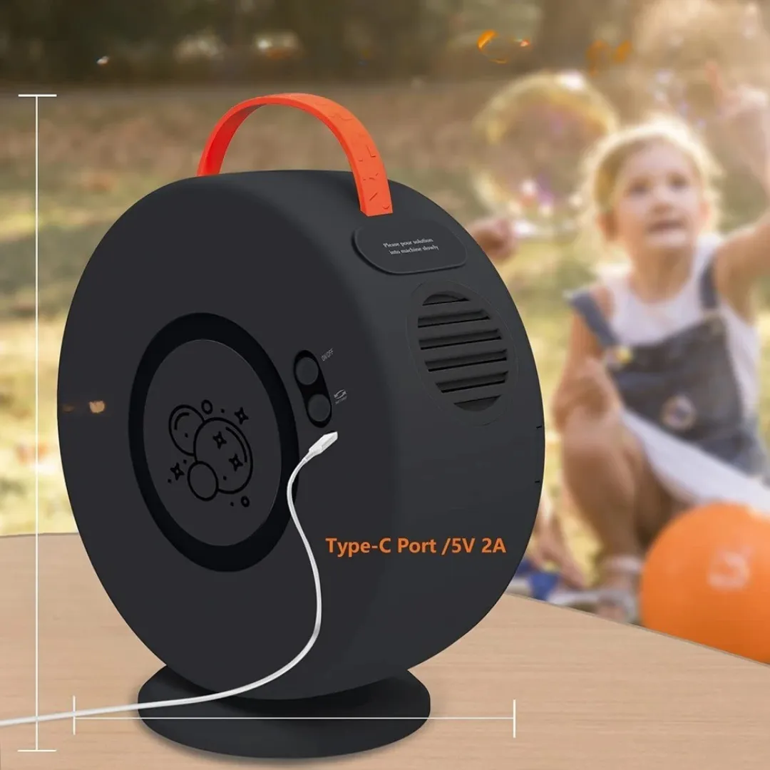 Machine à bulles rechargeable pour jardin – Animation magique enfants – Idéal fêtes & anniversaires – Image 8