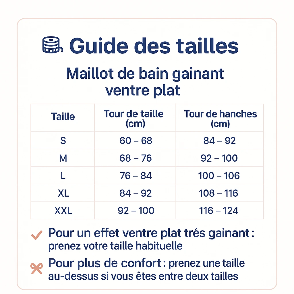Maillot de bain gainant ventre plat – Effet ventre plat et Silhouette affinée – Image 4