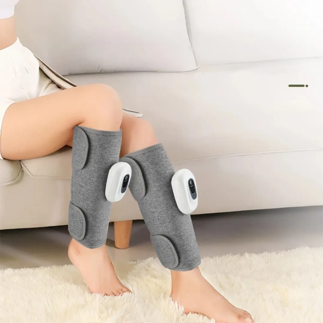 Masseur de mollets à pression d’air sans fil – Soulage les jambes lourdes et active la circulation – Relaxation à domicile – Image 3