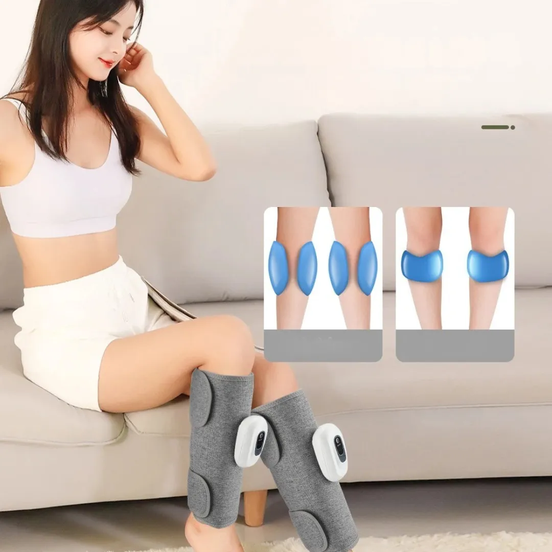 Masseur de mollets à pression d’air sans fil – Soulage les jambes lourdes et active la circulation – Relaxation à domicile – Image 4