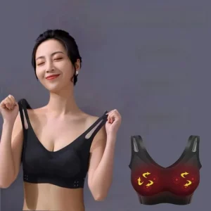 Masseur de sein électrique réglable – Raffermit, stimule la circulation et soulage les tensions – Massage doux et efficace