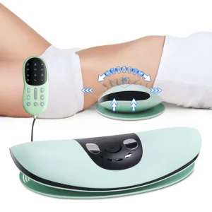 Masseur de traction lombaire électrique vibration – Soulage instantanément les douleurs dorsales et tensions lombaires