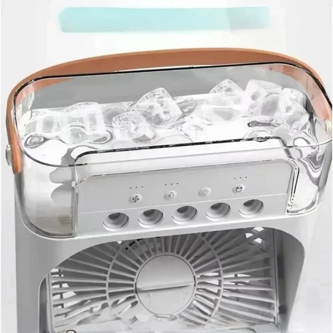 Mini climatiseur portable USB bureau – Rafraîchit instantanément vos espaces – Idéal maison, bureau ou voyage – Image 3