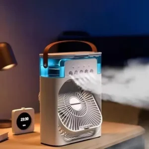 Mini climatiseur portable USB bureau – Rafraîchit instantanément vos espaces – Idéal maison, bureau ou voyage