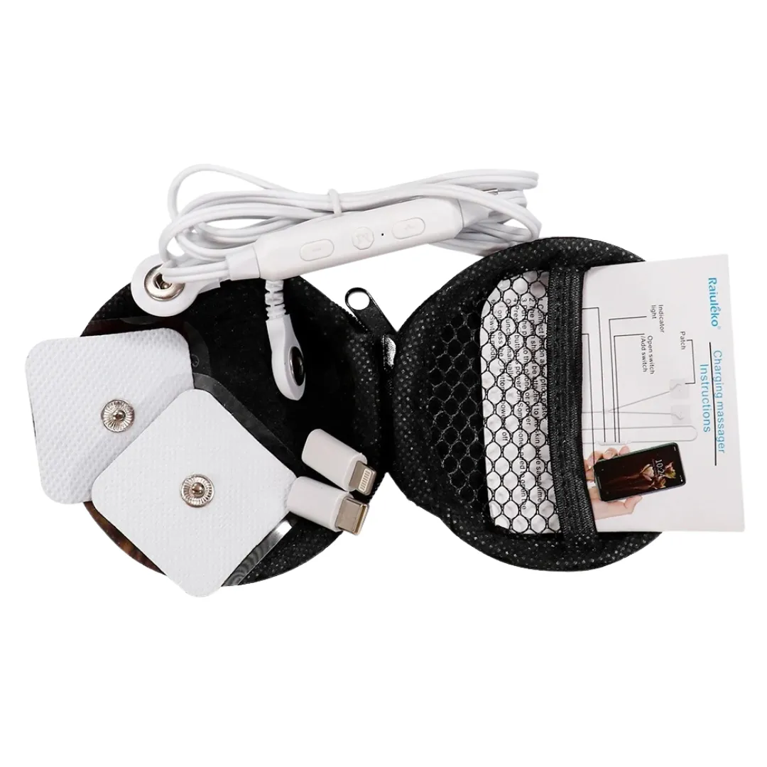 Mini masseur à impulsion à commande par téléphone portable – Soulage douleurs et tensions musculaires à tout moment – Image 3