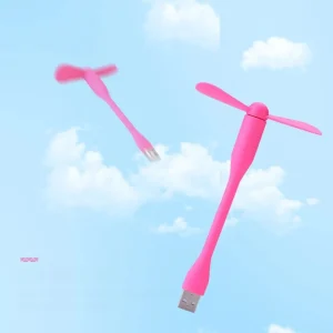 Mini ventilateur USB pour ordinateur portable – Refroidissement silencieux et puissant pour un confort optimal en télétravail