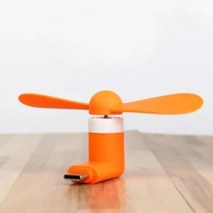 Mini ventilateur pour téléphone portable – Rafraîchissement instantané partout, idéal été et voyages
