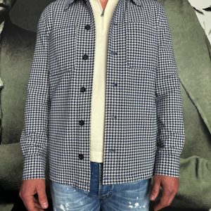 PAOLO PECORA – Veste Atelier Pied de Poule