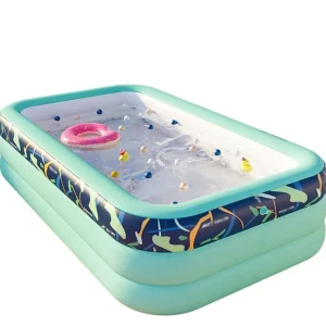 Piscine gonflable adulte – Parfaite pour se rafraîchir en été – Confort XXL à domicile