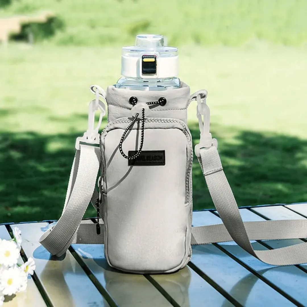 Pochette pour gourde – Transportez votre bouteille avec style – Étanche, légère et pratique au quotidien