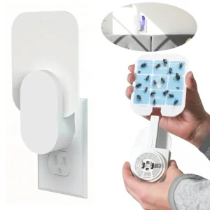 Prise électrique anti moustique efficace – Protection nocturne sans odeur – Dites adieu aux piqûres cet été