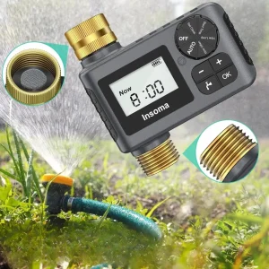 Programmateur arrosage mécanique robinet extérieur – Gagnez du temps et arrosez sans effort votre jardin