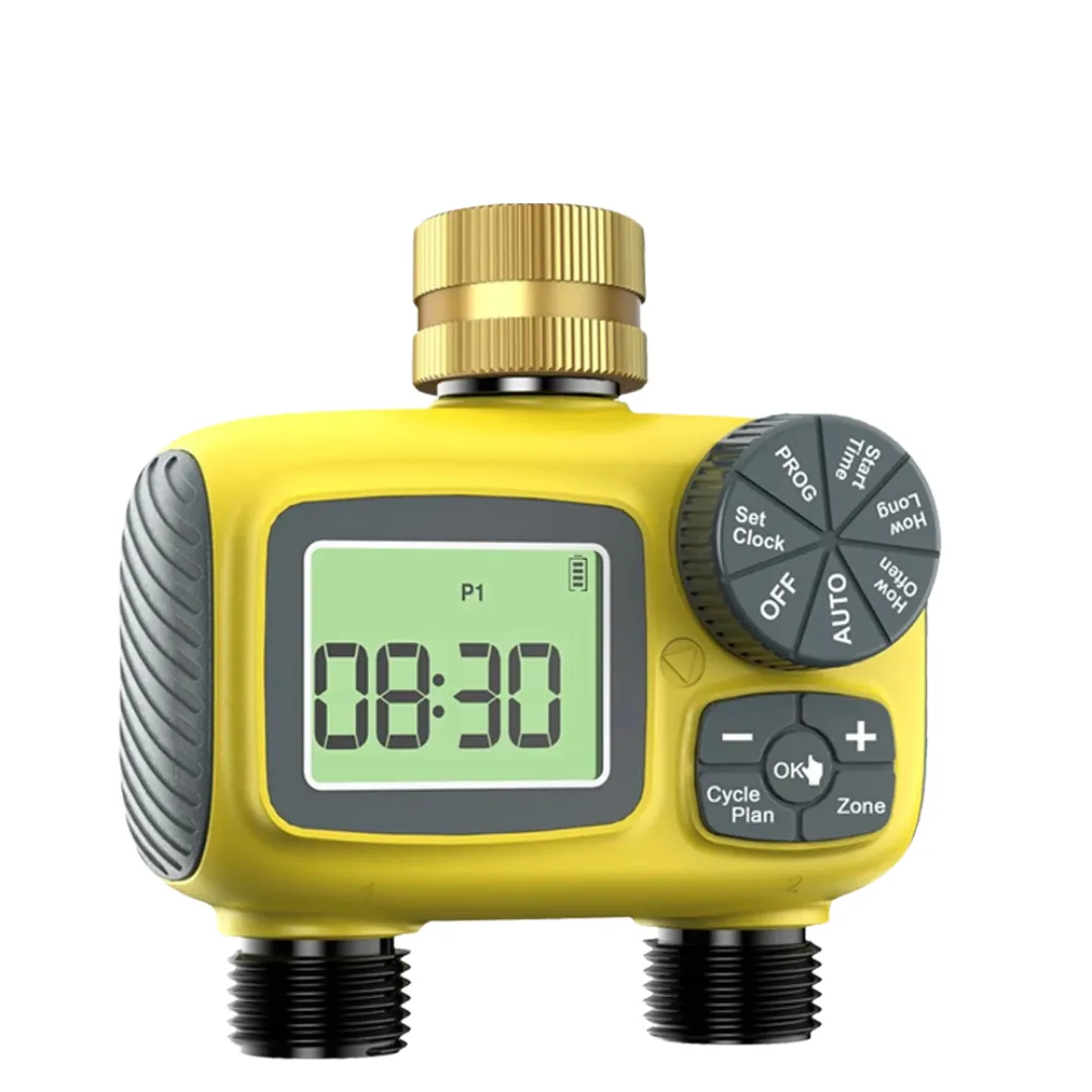 Programmateur d’arrosage digital à pile – Économisez l’eau et gagnez du temps – Jardinage facile sans effort – Image 7