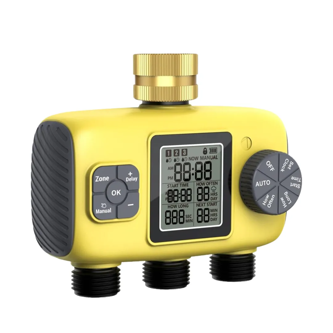 Programmateur d’arrosage digital à pile – Économisez l’eau et gagnez du temps – Jardinage facile sans effort – Image 9