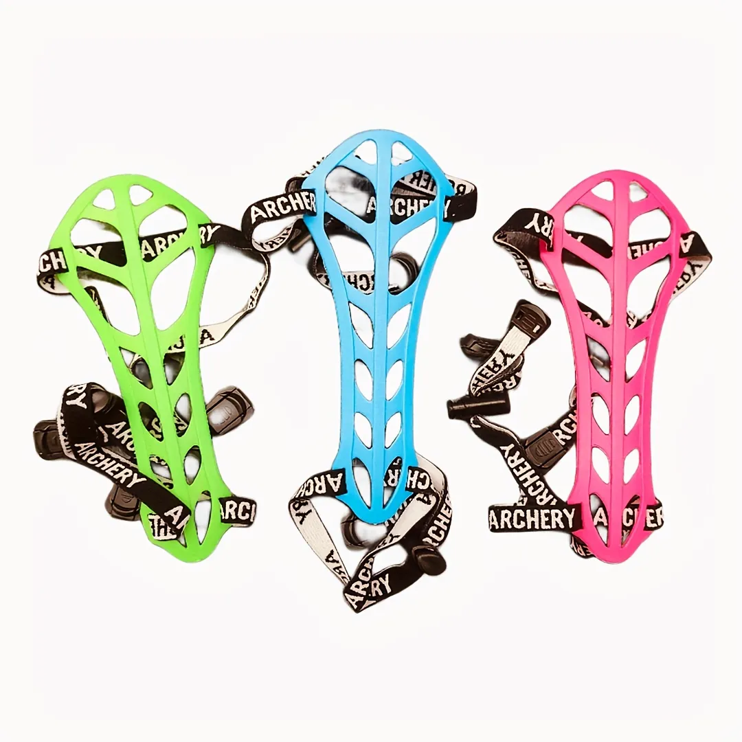 Protège-bras ajouré réglable tir à l’arc – Confort ventilé et maintien optimal pour une visée précise – Image 2