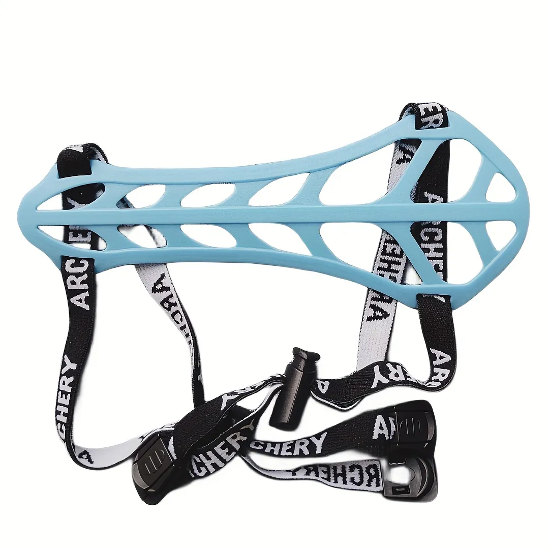 Protège-bras ajouré réglable tir à l’arc – Confort ventilé et maintien optimal pour une visée précise – Image 3
