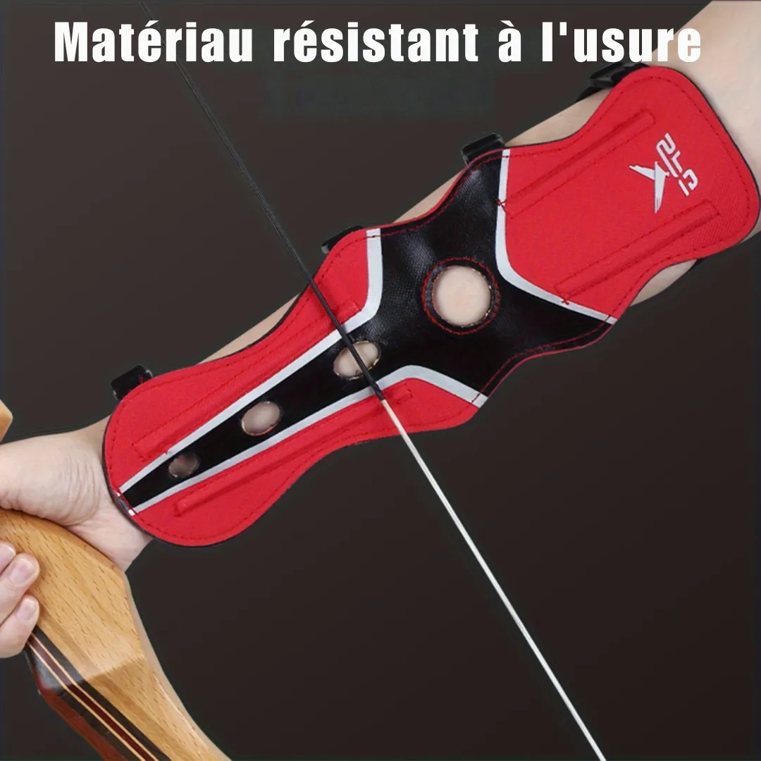Protège-bras sport tir à l’arc ajustable – Confort optimal et protection renforcée pour tirs précis et sécurisés – Image 3