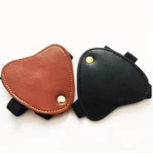 Protège-main élastique en cuir pour tir à l’arc – Confort optimal et protection renforcée pour une précision maximale