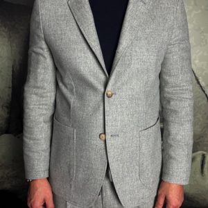 REVOLT – Veste Flanelle Grise