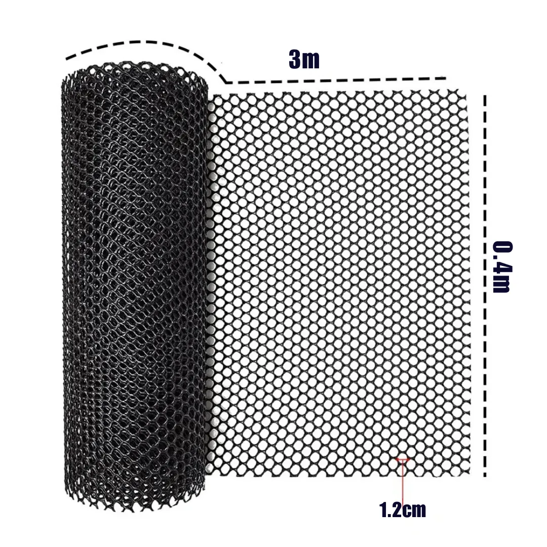 Rouleau de grillage plastique pour jardin potager – Protège vos cultures des animaux et délimite facilement vos espaces – Image 4
