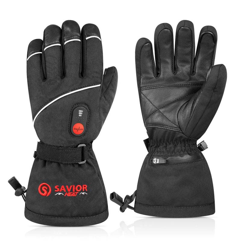 Gants chauffants à batterie Savior Lightweight pour hommes et femmes
