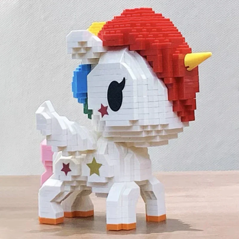 Licorne en Blocs – Jeu de Construction Créatif – Image 8