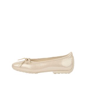 Sibell Ballerine Cuir Doré
