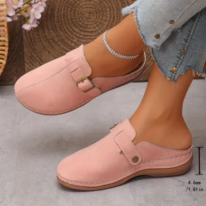 Sabots confort femme boucle classique