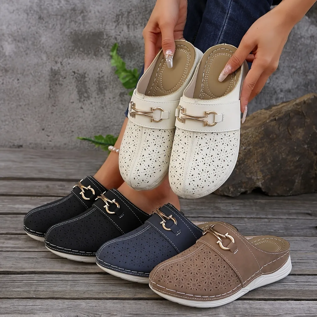 Sabots femme ajourés confort chic – Image 2