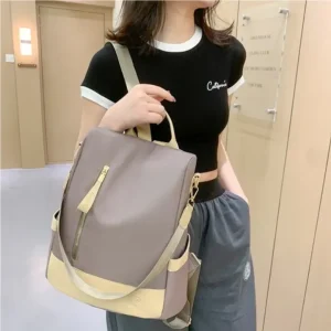 Sac à dos antivol femme – Élégant, sécurisé et pratique pour voyages, travail ou sorties quotidiennes