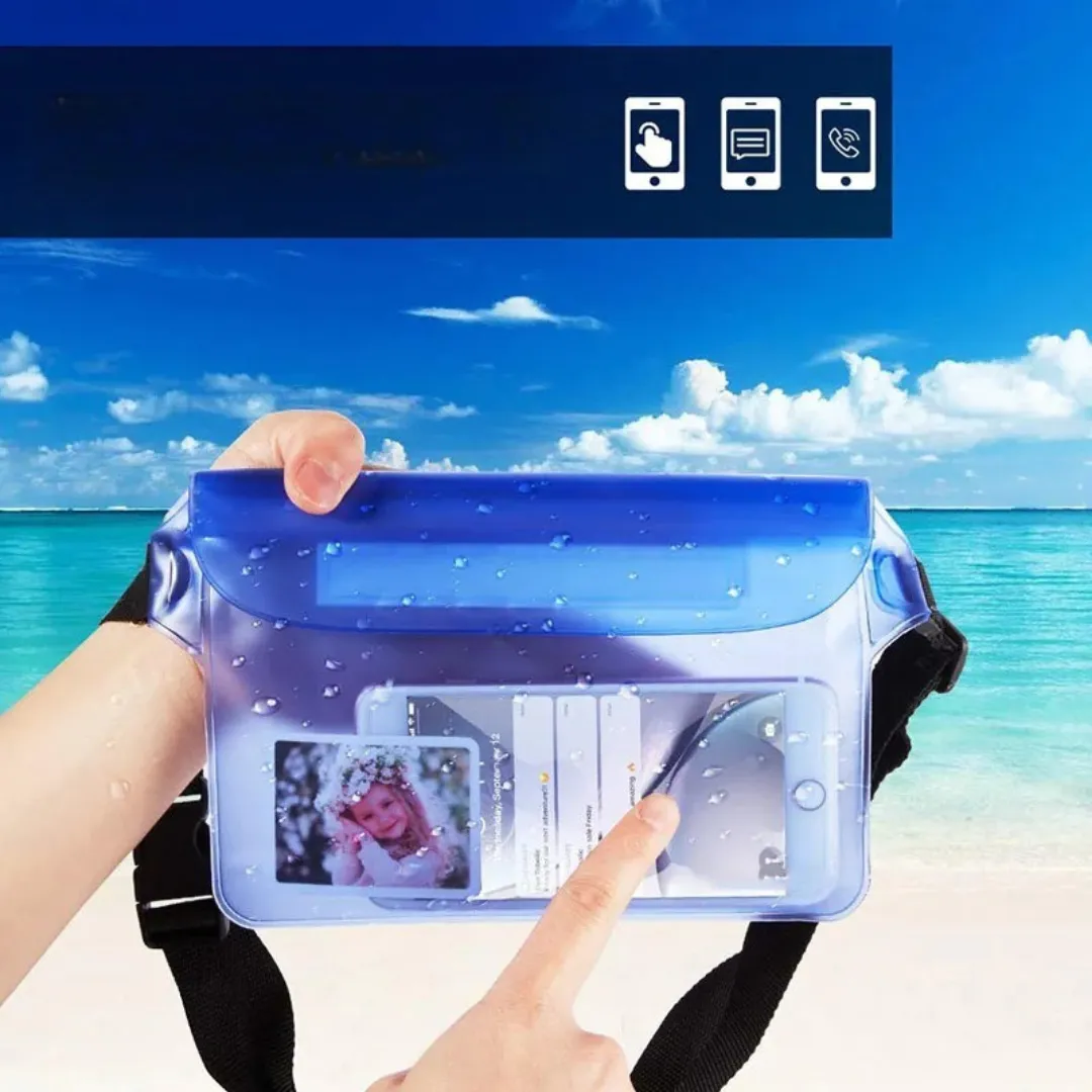 Sac bandoulière étanche – Idéal pour les aventures en plein air, gardez vos affaires au sec avec style – Image 4