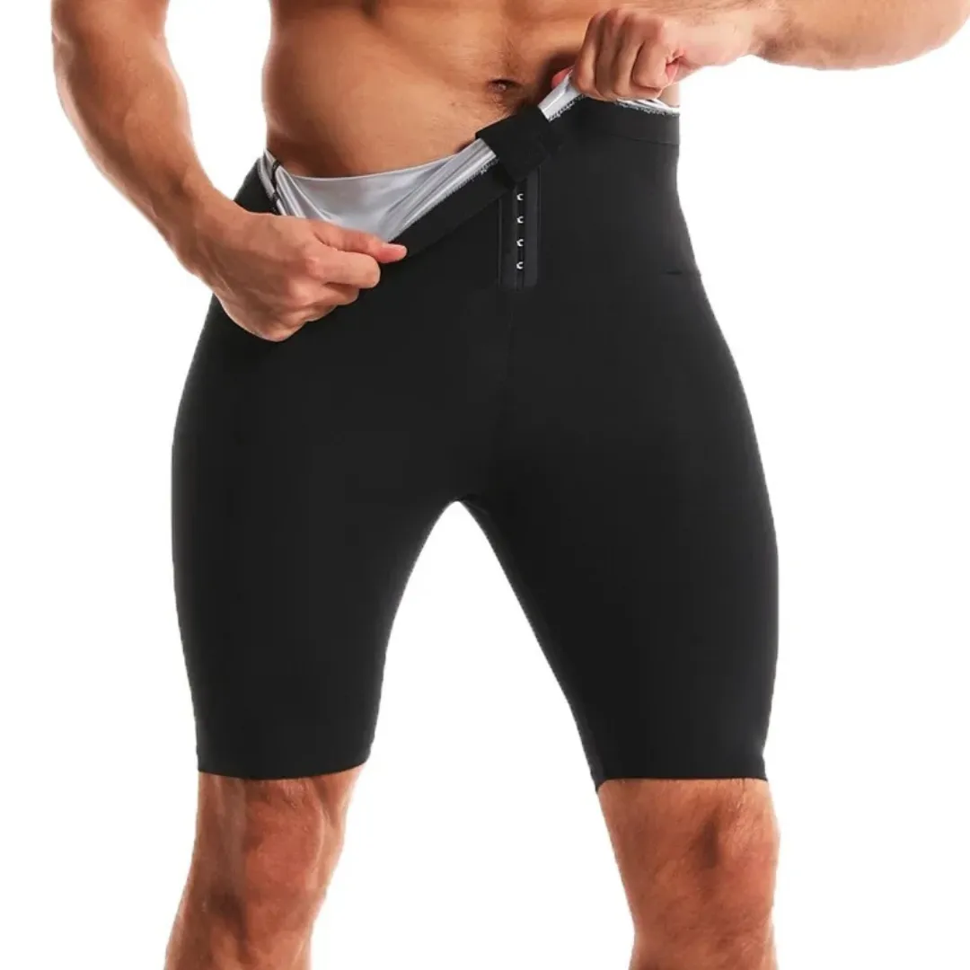 Short de sudation homme – Affine la silhouette, brûle les graisses, idéal pour entraînements fitness – Image 5