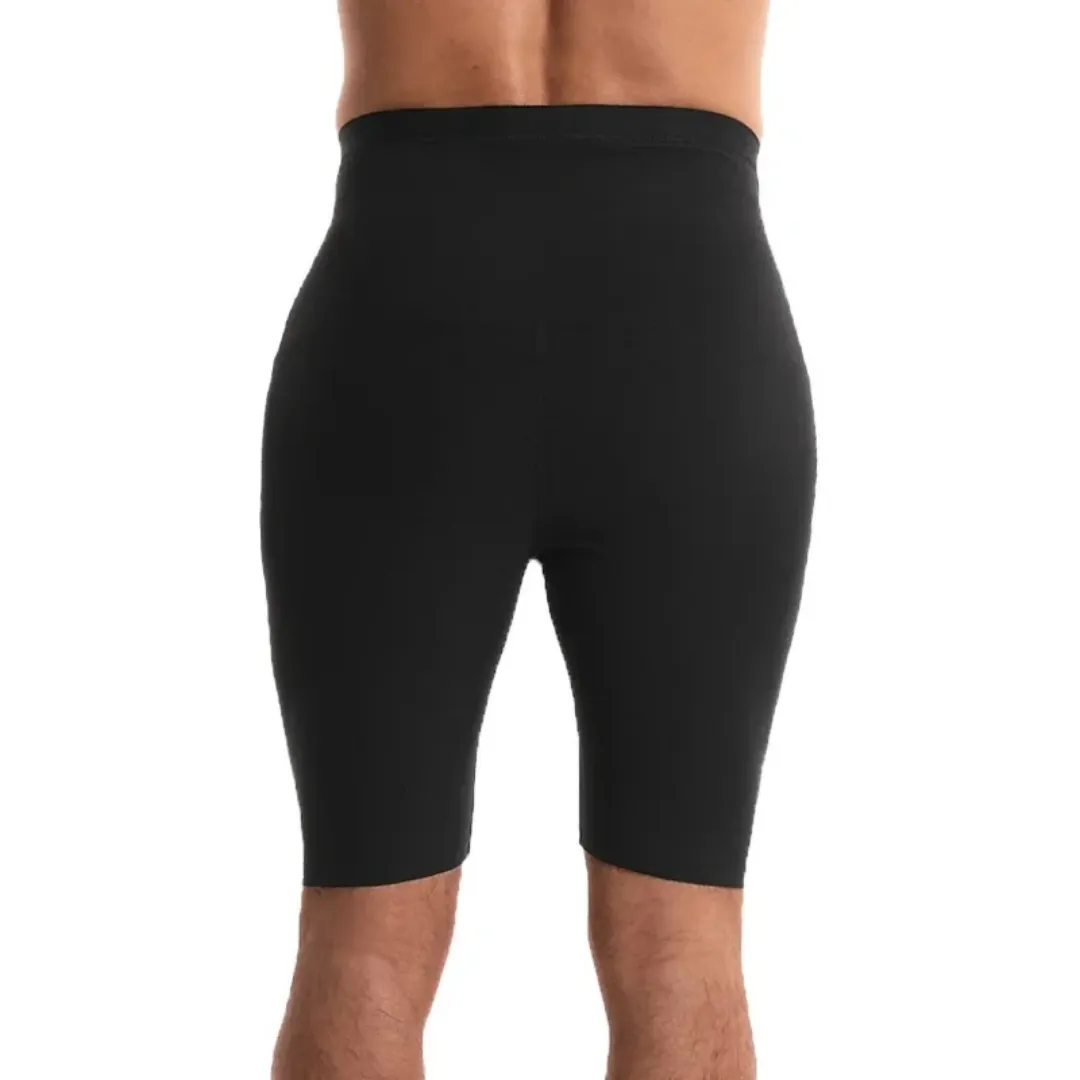 Short de sudation homme – Affine la silhouette, brûle les graisses, idéal pour entraînements fitness – Image 2