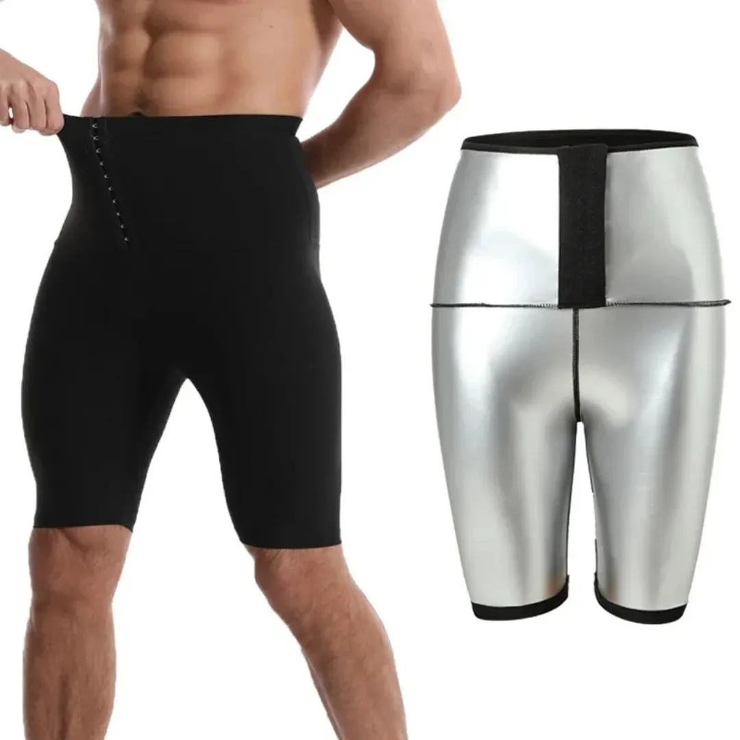 Short de sudation homme – Affine la silhouette, brûle les graisses, idéal pour entraînements fitness – Image 8