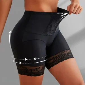 Shorty gainant anti irritation entre cuisses – Confort peau & effet ventre plat – Idéal robes & été