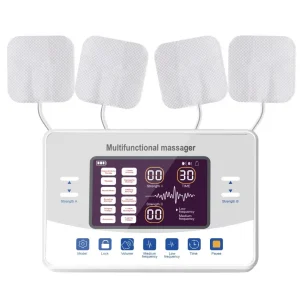 Stimulateur musculaire EMS TENS à 12 modes – Tonifie, raffermit et soulage les douleurs efficacement