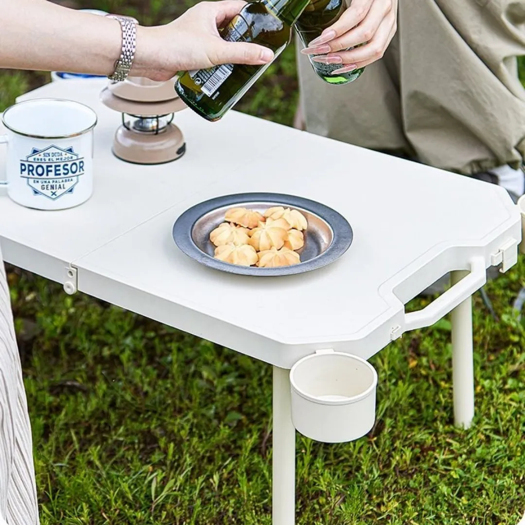 Table basse pliante pour sable plage – stable et légère pour pique-niques, camping et détente en plein air – Image 7