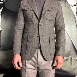 TAGLIATORE – Veste Saharienne Chevrons