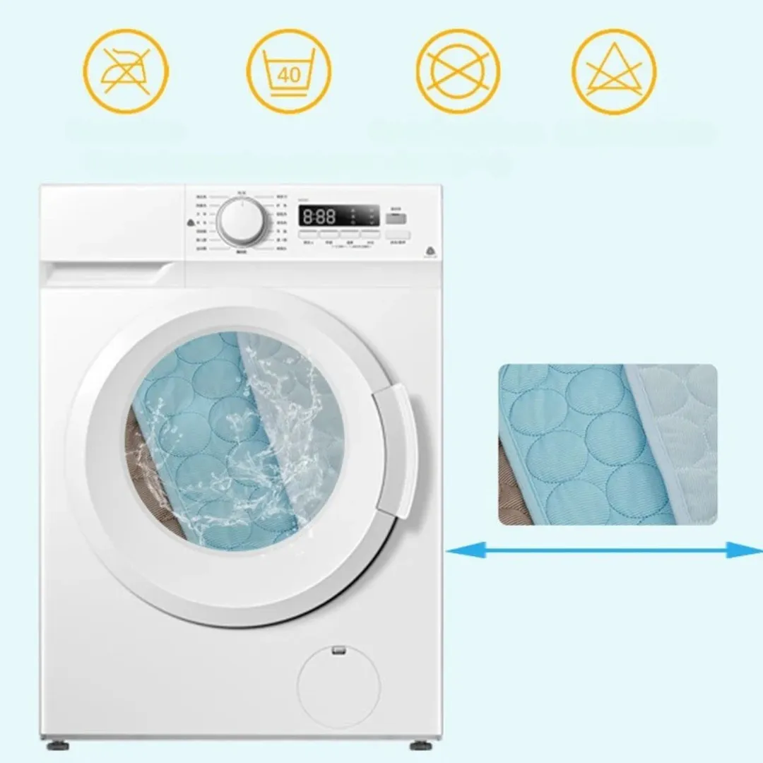 Tapis rafraîchissant pour animaux plage – Confort estival, anti-chaleur pour chiens et chats – Idéal vacances et balades – Image 6