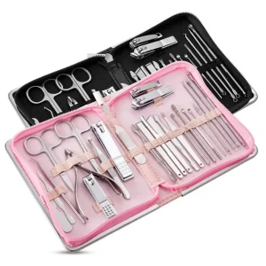 Trousse à manucure – Kit complet et compact pour des ongles parfaits à la maison ou en voyage