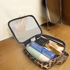 Trousse de toilette transparente – idéale pour voyager léger et passer les contrôles aéroport facilement