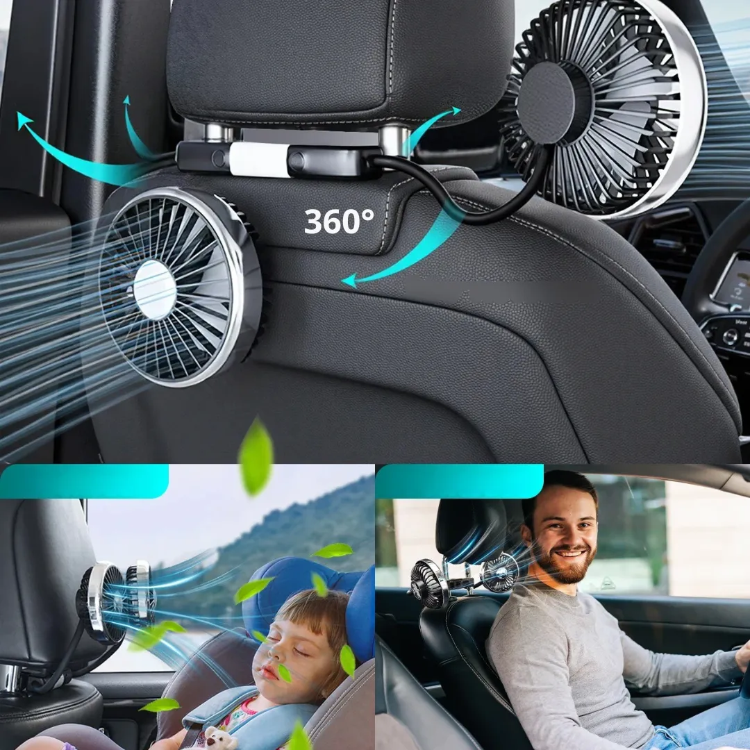 Ventilateur USB de voiture – Image 5