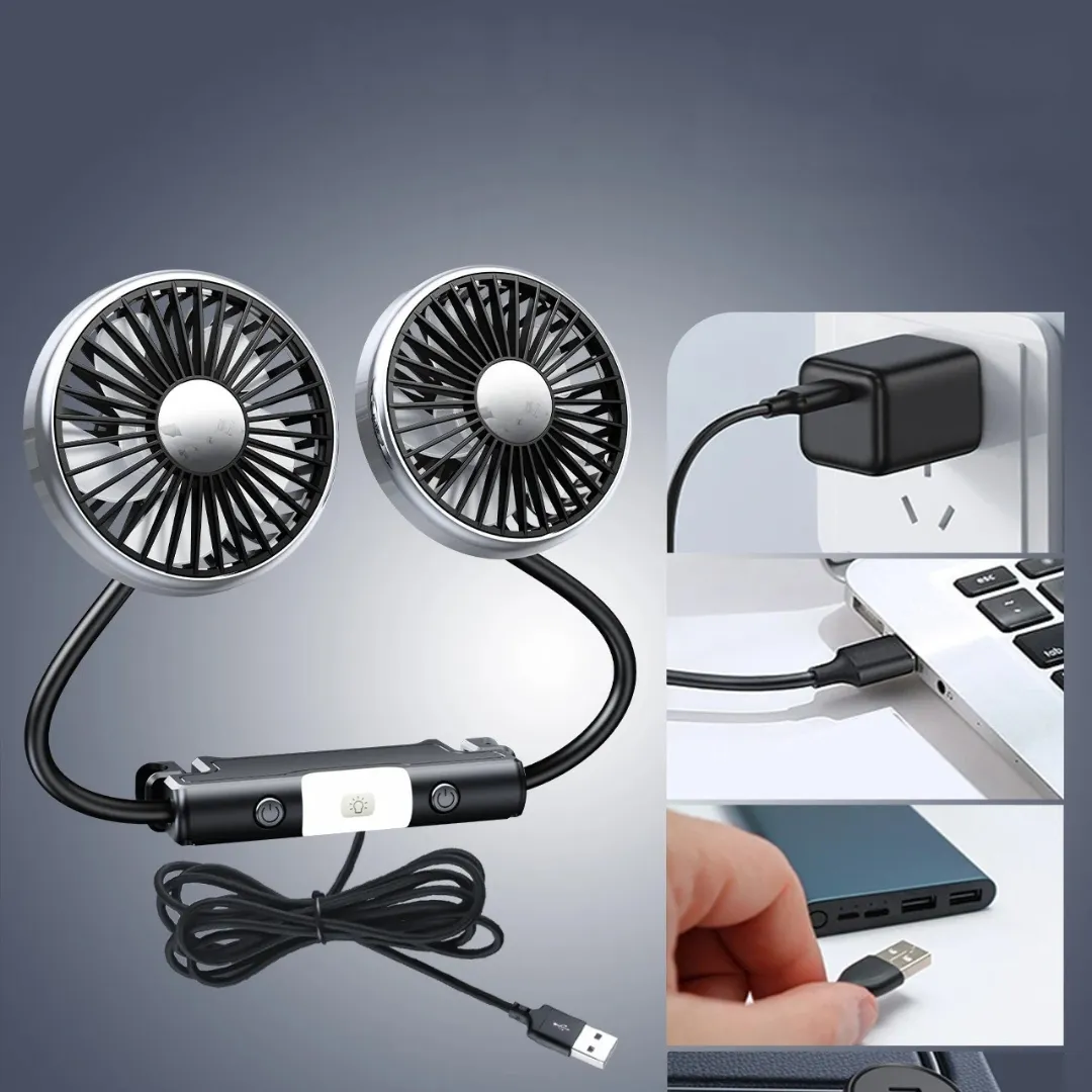 Ventilateur USB de voiture – Image 7