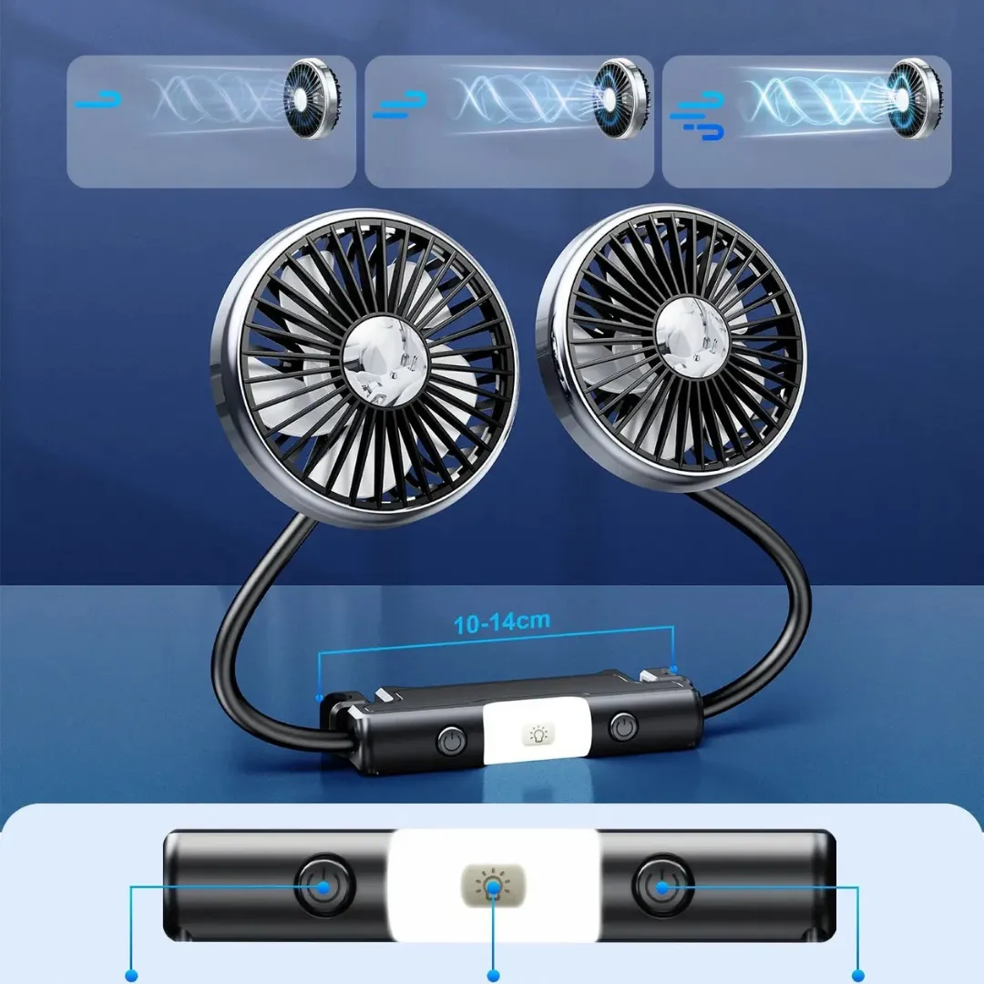 Ventilateur USB de voiture – Image 3