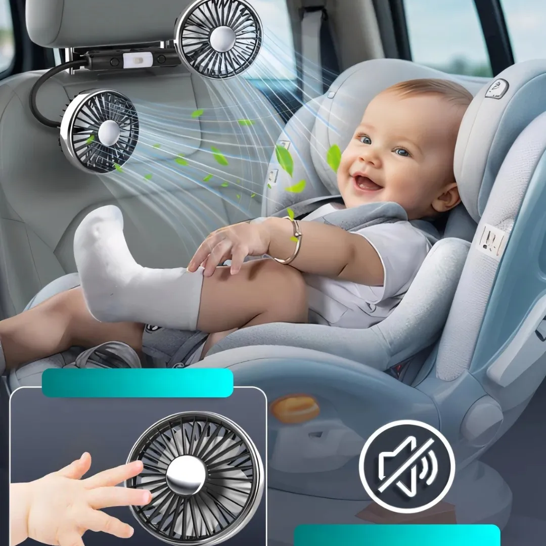 Ventilateur USB de voiture – Image 8